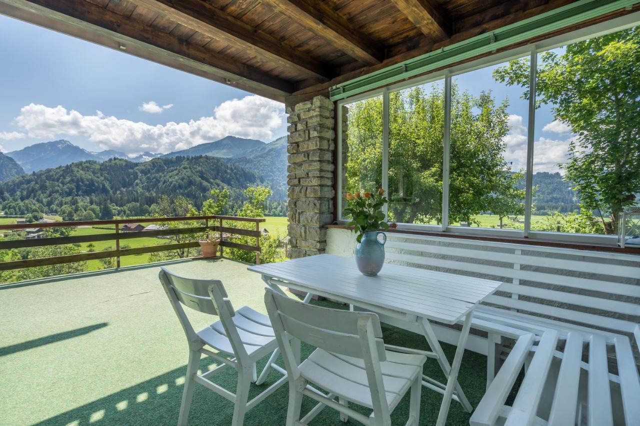 Ferienwohnung Haus Geibel Oberstdorf Exterior foto
